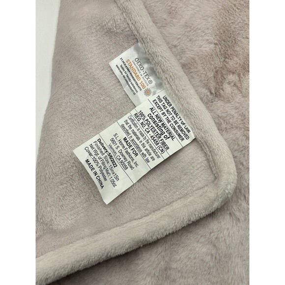 Pink Elephant Baby Lovey Plush Soft Security Blanket Comforter S.L Home Fashions - Picture 9 of 10